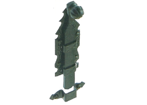 Fecho - A�O LACADO PRETO